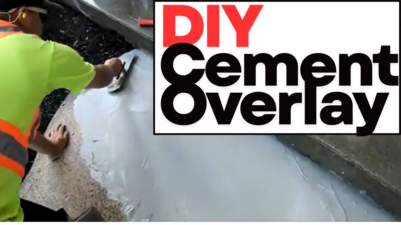 #DIY #CEMENTOVERLAY