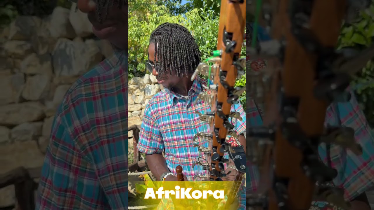 Afrikora a halast&oacute;n&aacute;l #livemusic #concert #kora #traditional #westafrica #senegal