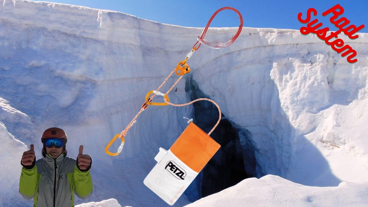 Petzl Kit Rad System - per crepacci ghiacciai e doppie