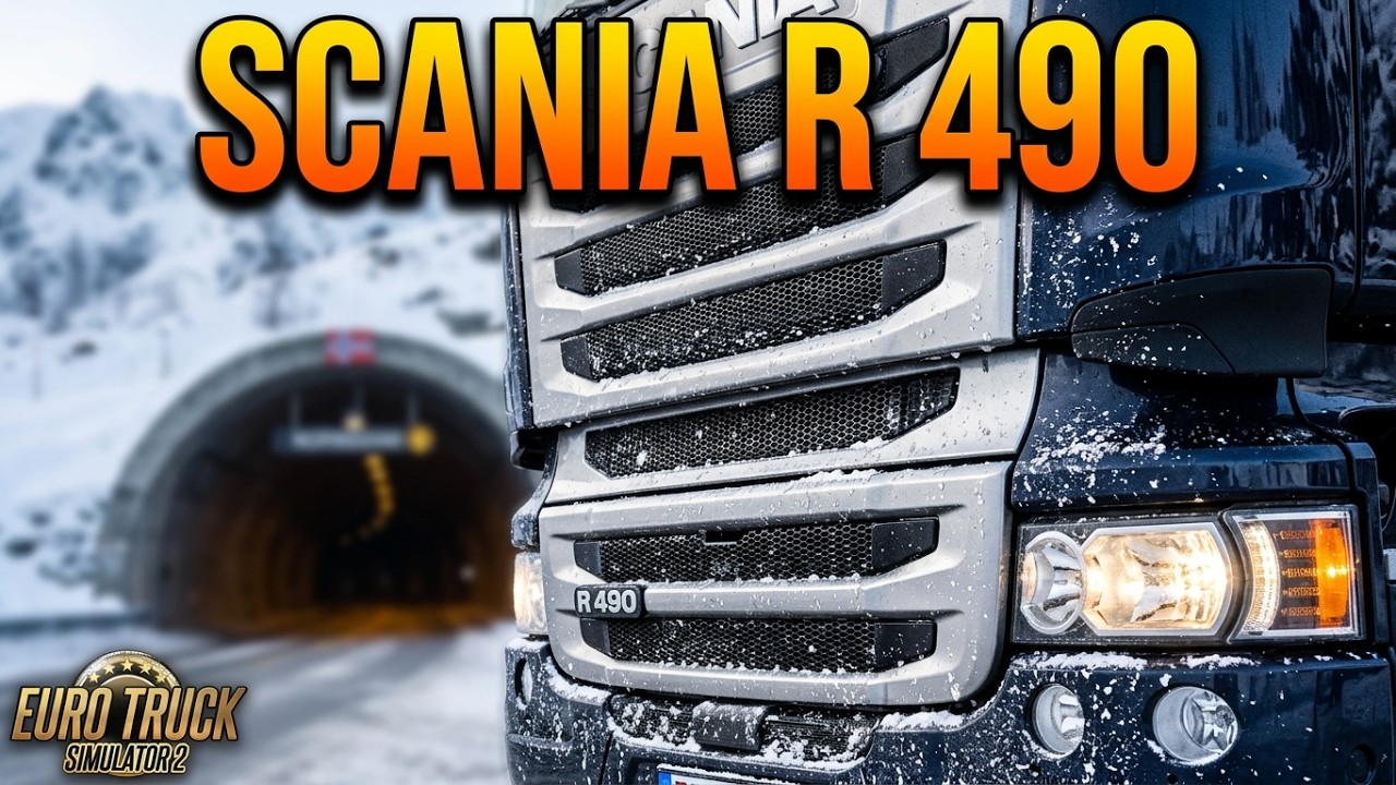 ASMR |  POV| Truck Driving Scania  Streamline R 490   
