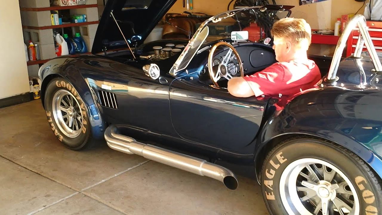 427 Superformance Cobra cold start