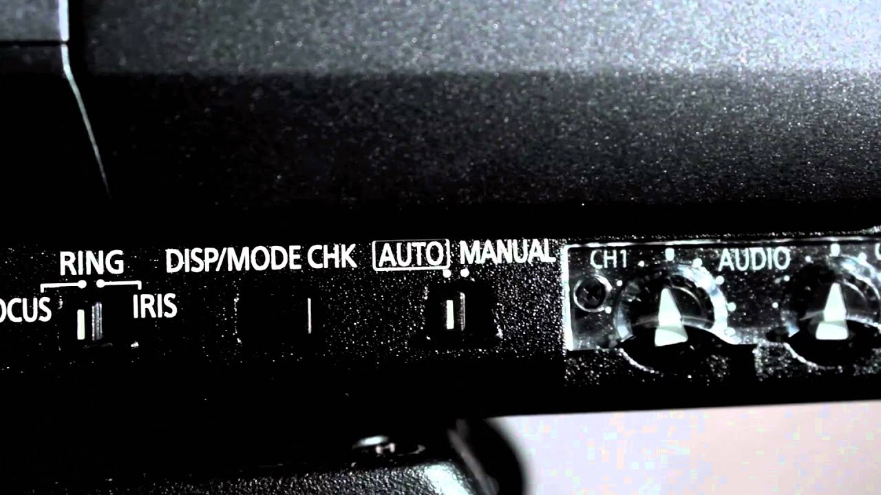 Panasonic HMC150 Tutorial