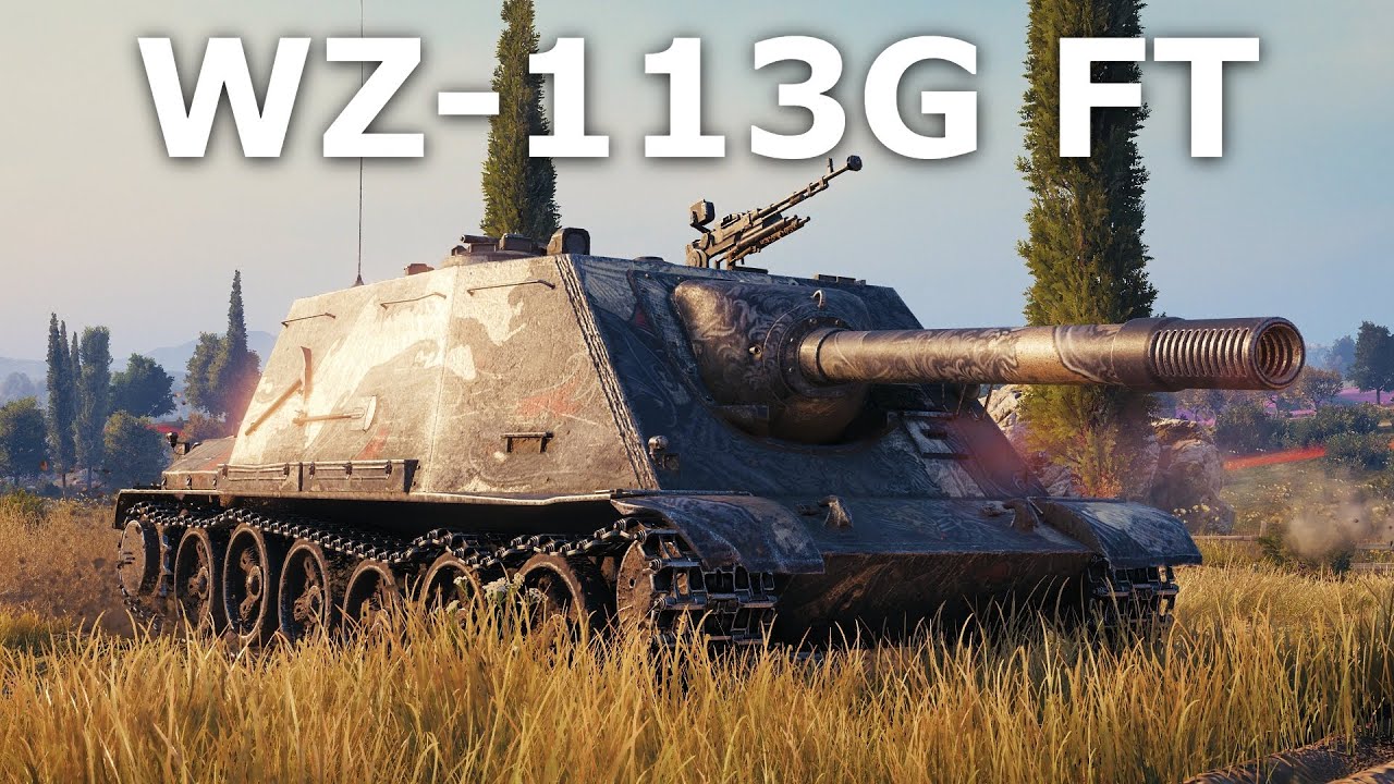 World of Tanks WZ-113G FT - 5 Kills 10K Damage