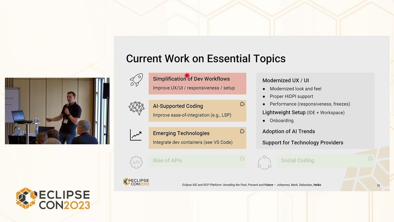 Eclipse IDE and RCP Platform: Unveiling the Past, Present and Future