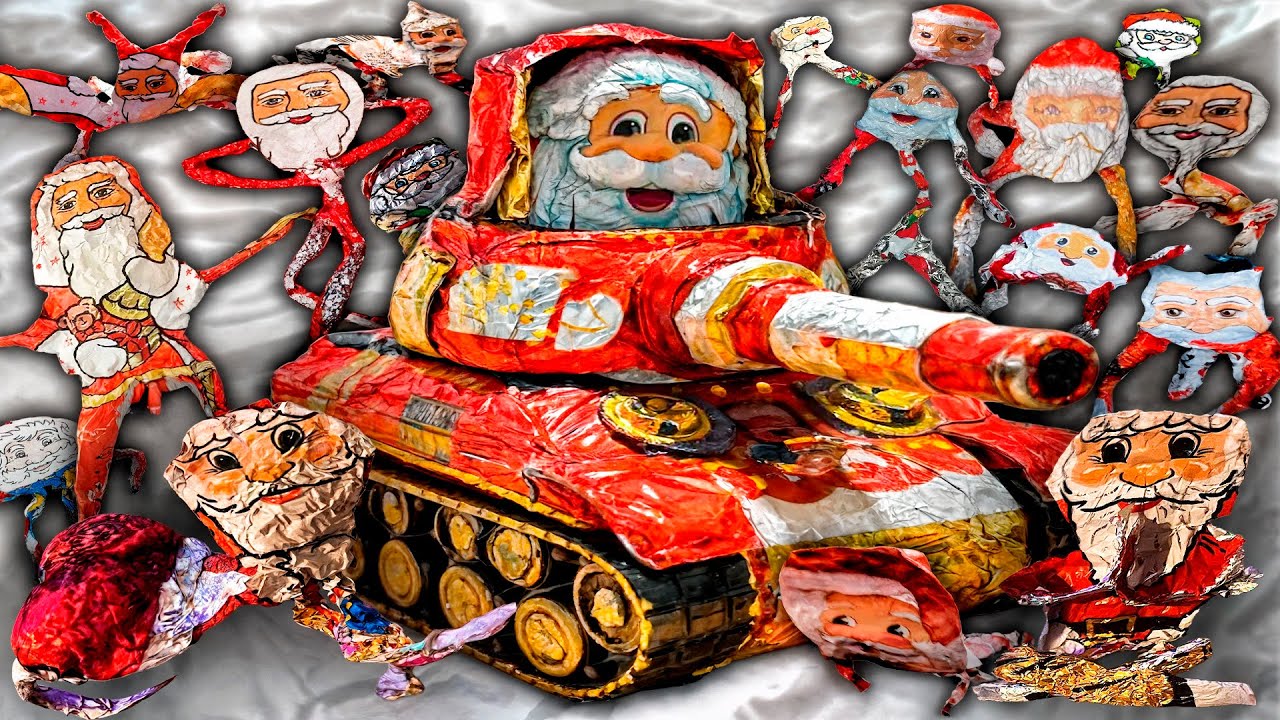 ВСЕ ВЕРСИИ GoGo GaGa Санты 🎅 Мем Goo Goo GaGa (gugugaga)