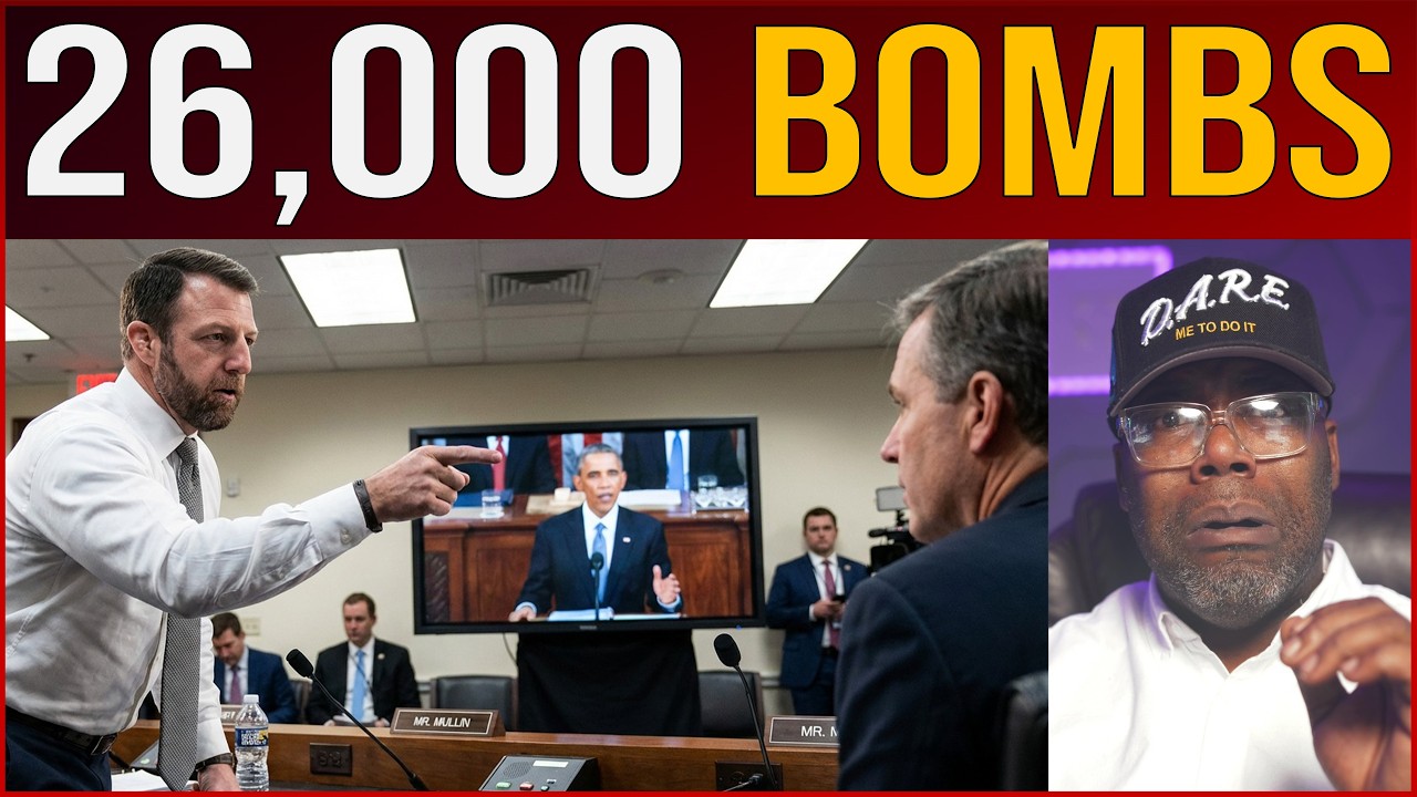 Mullin DESTROYS Democrat Hypocrisy On Iran: “Obama Dropped 26,000 Bombs”