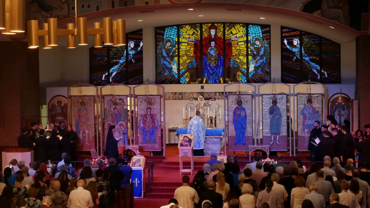 The August 6, 2019 Great Paraklesis with Archbishop Elpidophoros of America