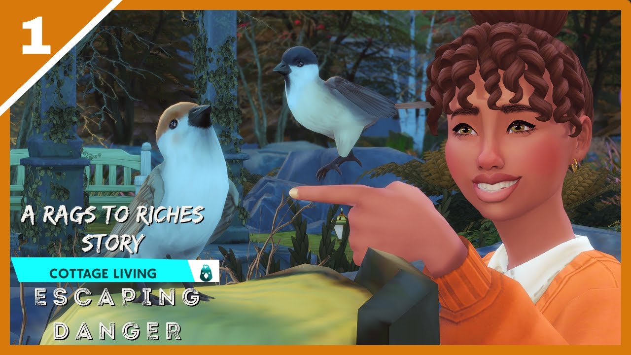 Cottage Living || A Rags to Riches Story Series EP 1 || The Sims 4