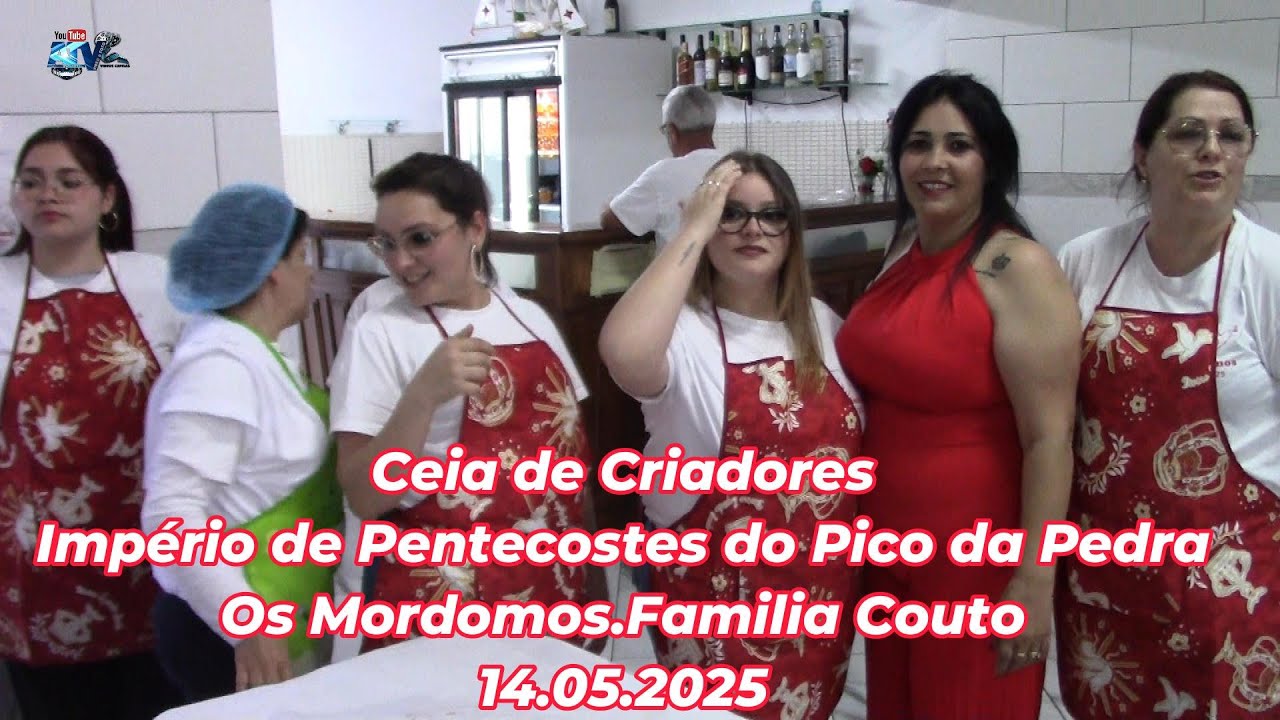 Ceia de Criadores Império Pentecostes Pico da Pedra Mordomos Familia Couto 14 05 2025