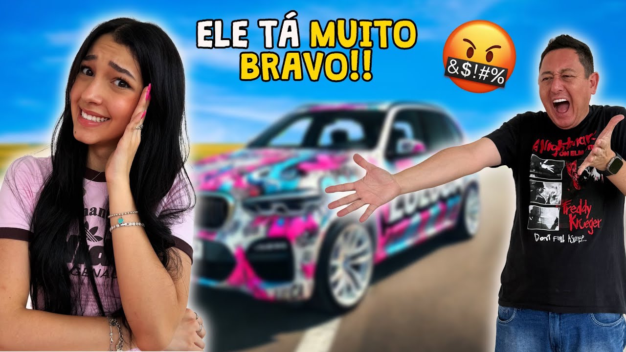 TROLLEI MEU PAI * ELE FICOU MUITO BRAVO
