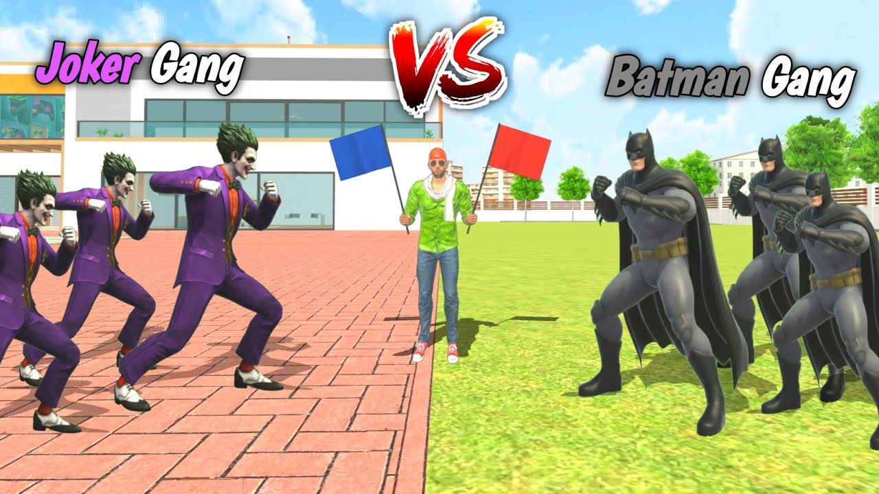Batman Gang vs Joker Gang &ndash; The Ultimate Fight! In Indian Theft Aura 💥