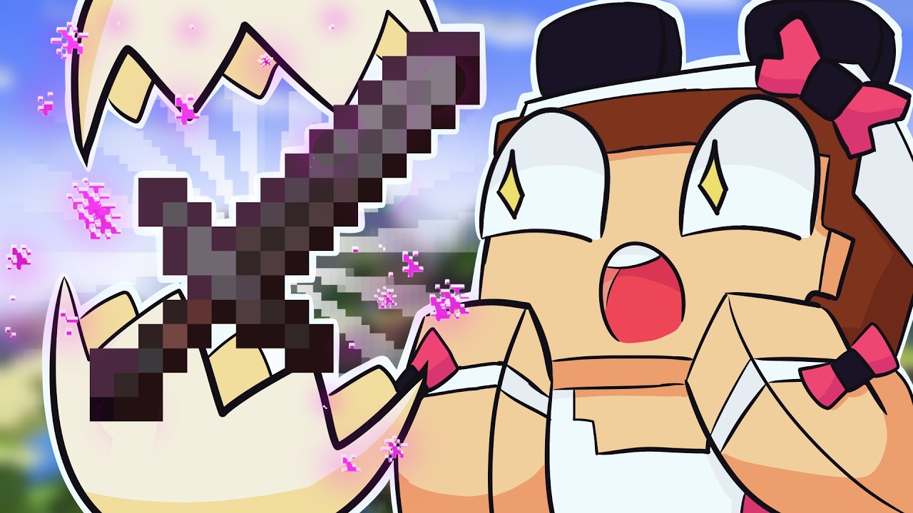 OVOS DROPAM ITENS OP NO MINECRAFT