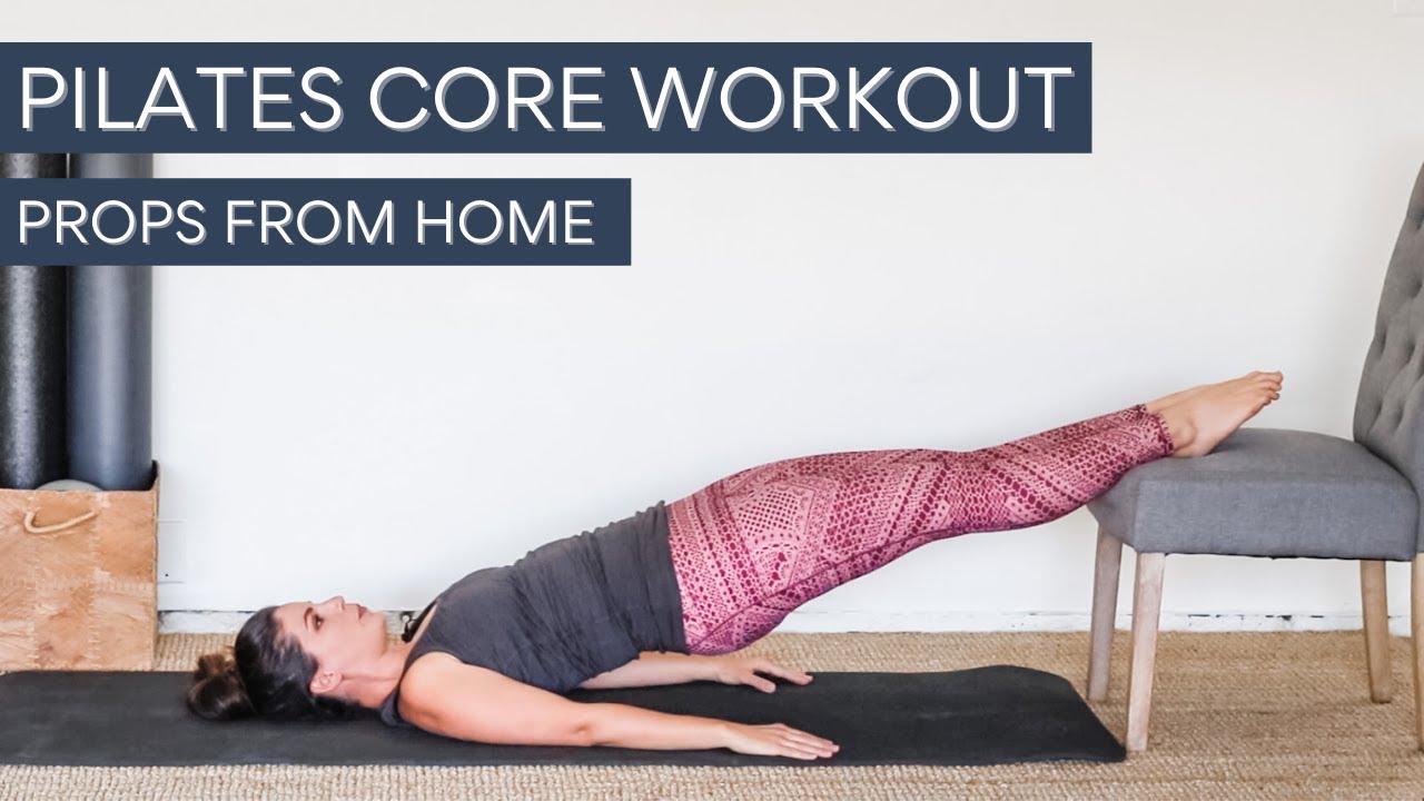 Pilates Core Strengthening | Chair Workout