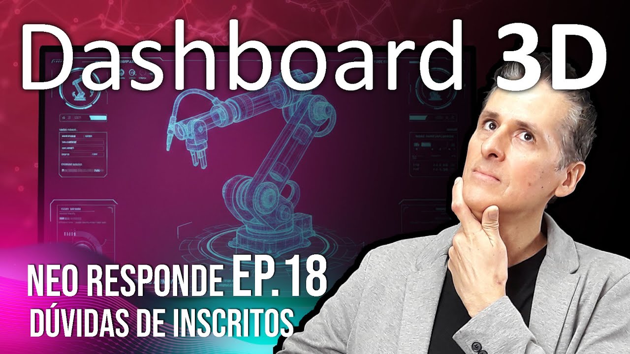 Node-RED em 3D: Dashboard com gráficos e modelos interativos - Neo Responde EP.18