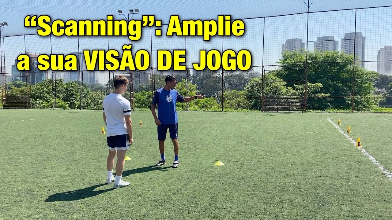 “Mapeando” e melhorando sua visão de jogo - Treino de Futebol