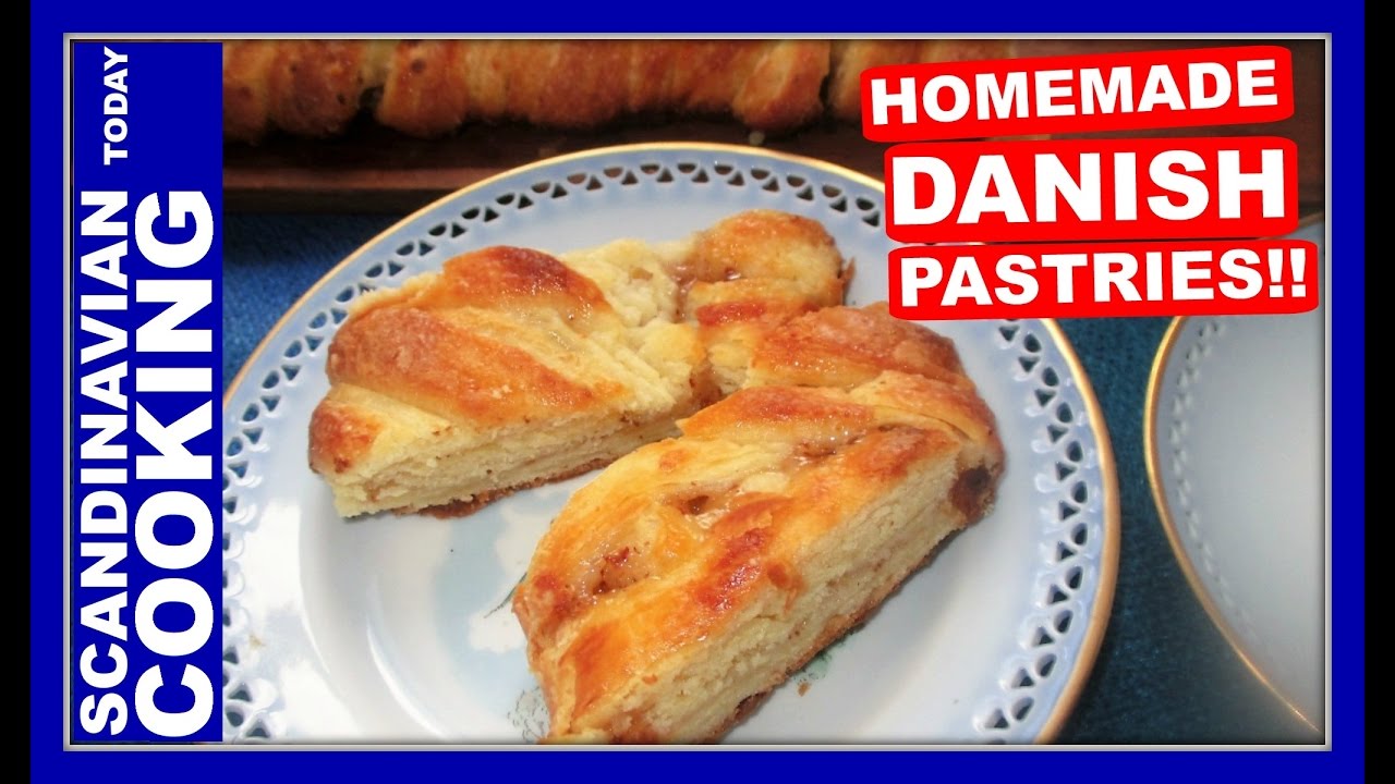 How to Make Homemade Danish Braid Pastry 🎉 Wienerbr&oslash;d