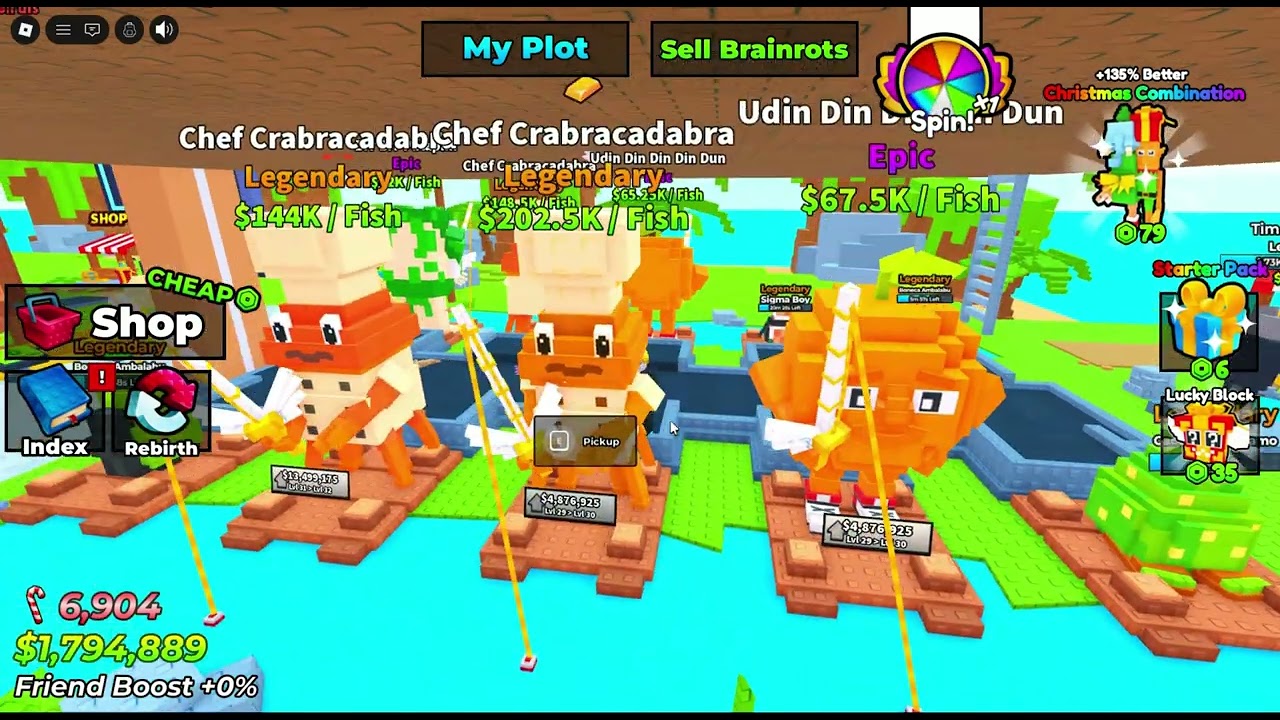 Brainrot Fisherman Part 5 I My Fishing Brainrots