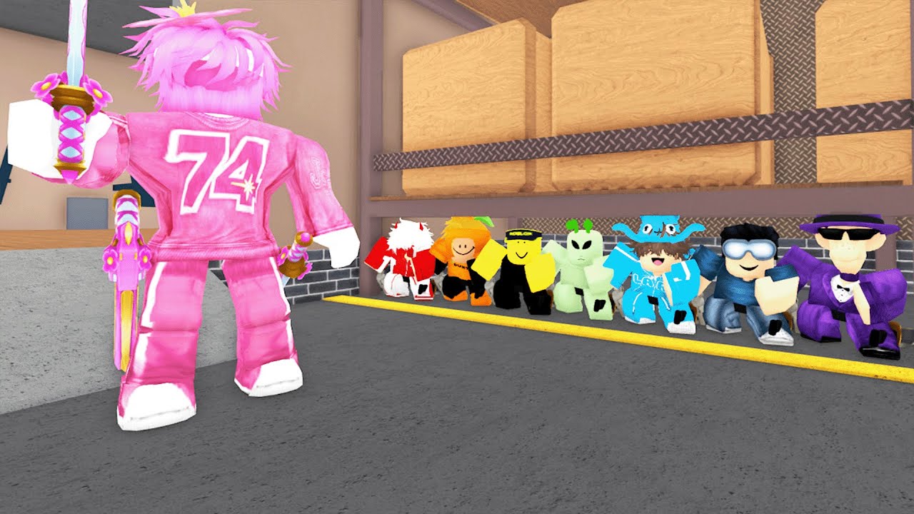 VC Gang Hide and Seek in Murder Mystery 2!