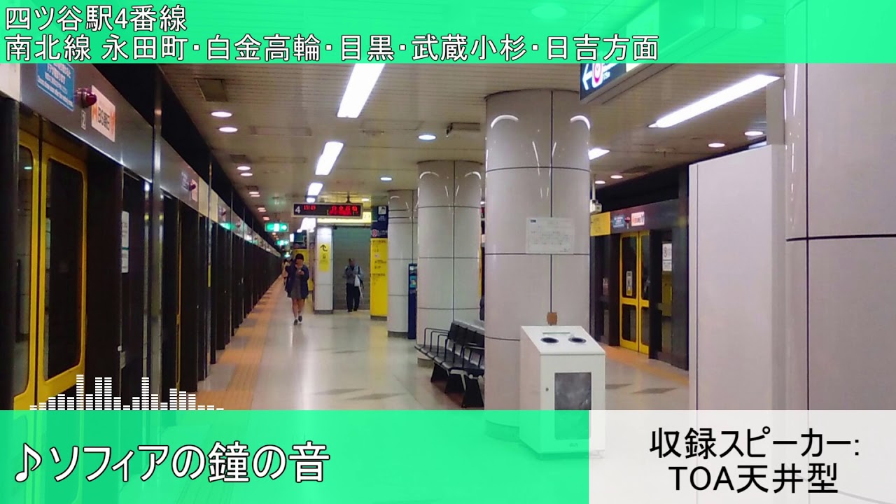 東京メトロ南北線 発車サイン音全集(白金台～赤羽岩淵)