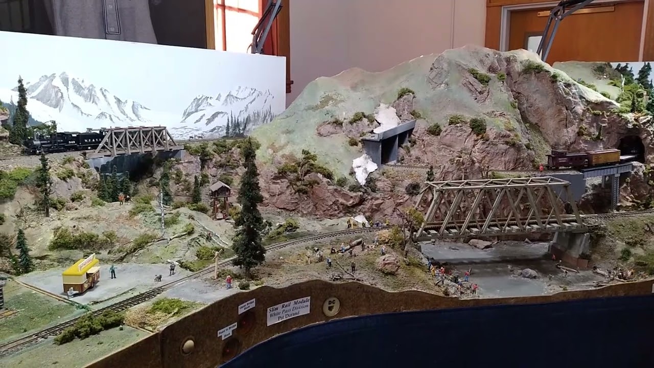 White Pass and Yukon Route Railroad layout in HOn3