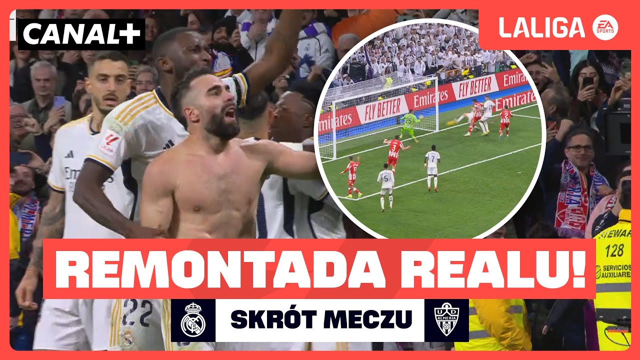 CO ZA POWR&Oacute;T KR&Oacute;LEWSKICH, TRZY INTERWENCJE VAR! REAL MADRYT - ALMERIA, SKR&Oacute;T MECZU
