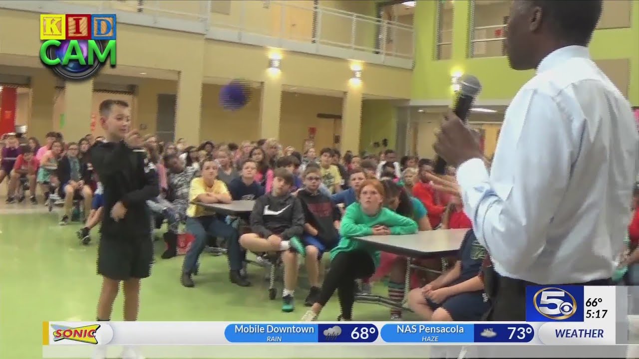Spanish Fort Middle School on Kidcam with Alan Sealls