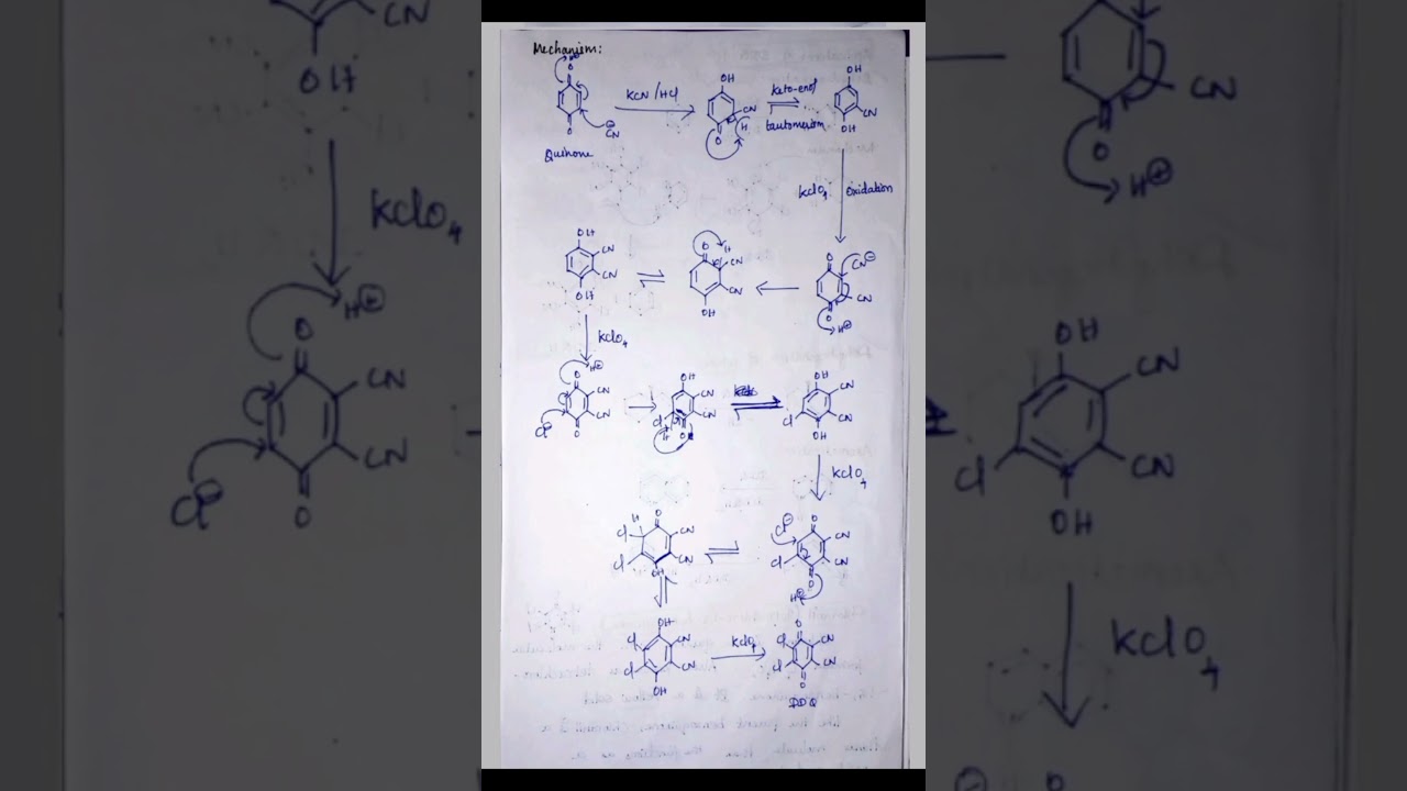 Dehyrogenation by quinones#DDQ