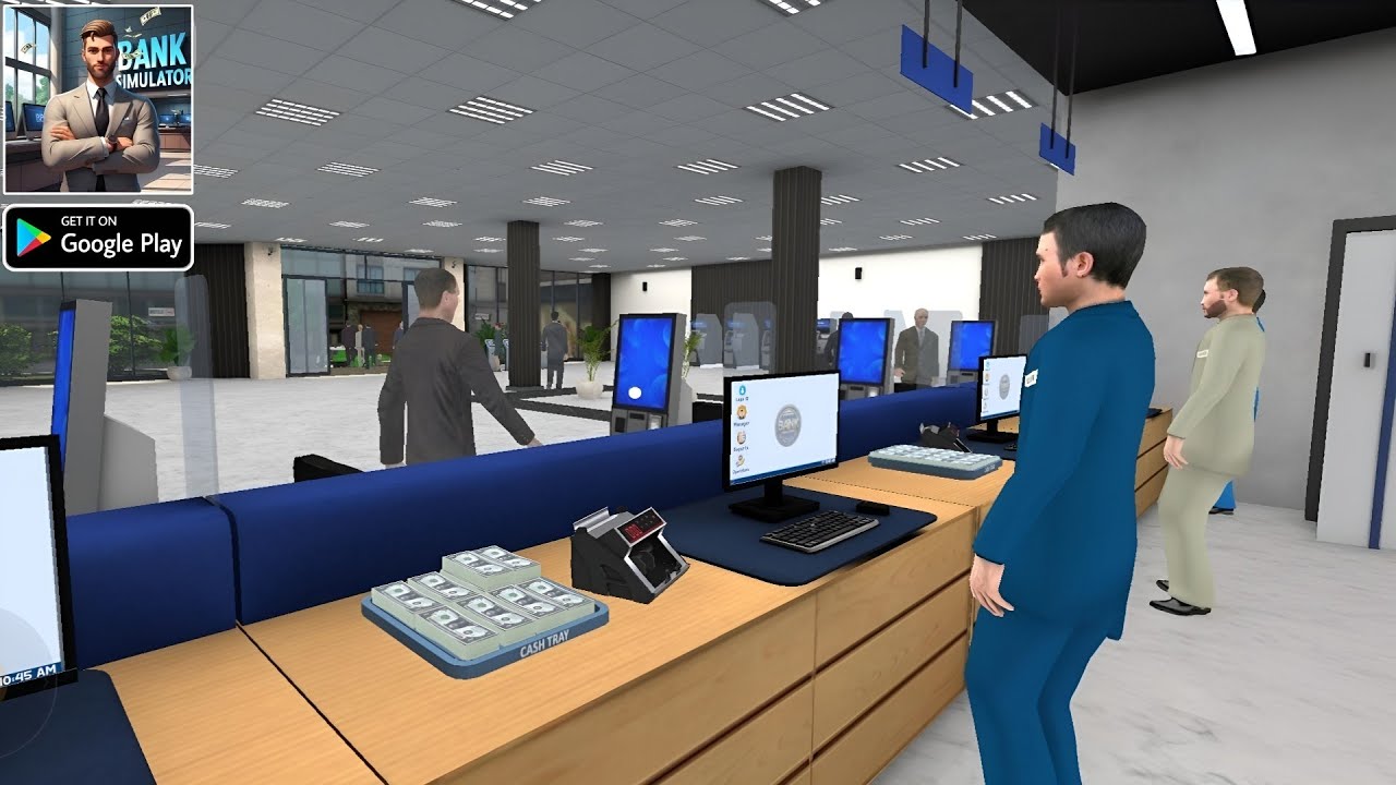 Bank Simulator: Money Business – New Update | Android Gameplay (Part 2)