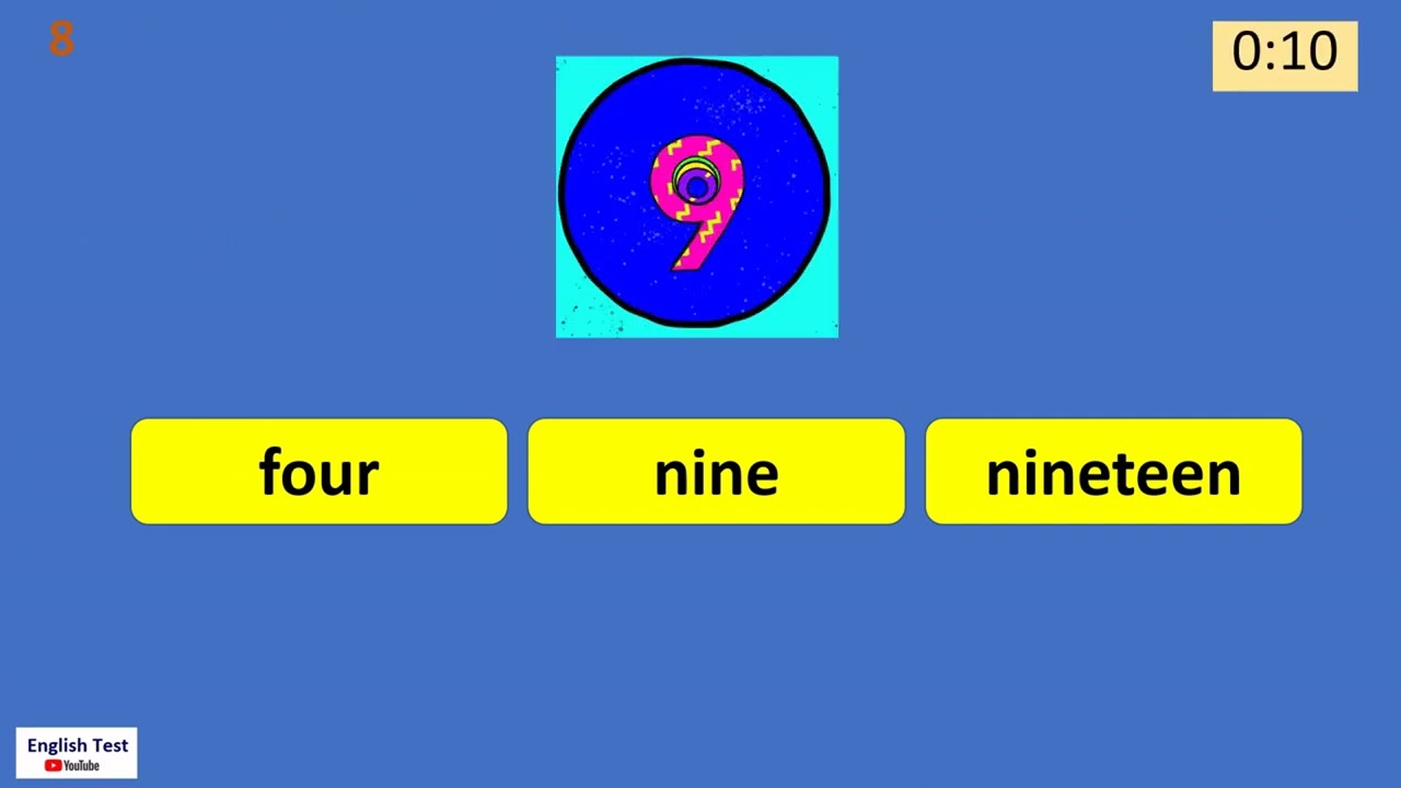 Numbers Quiz for Kids