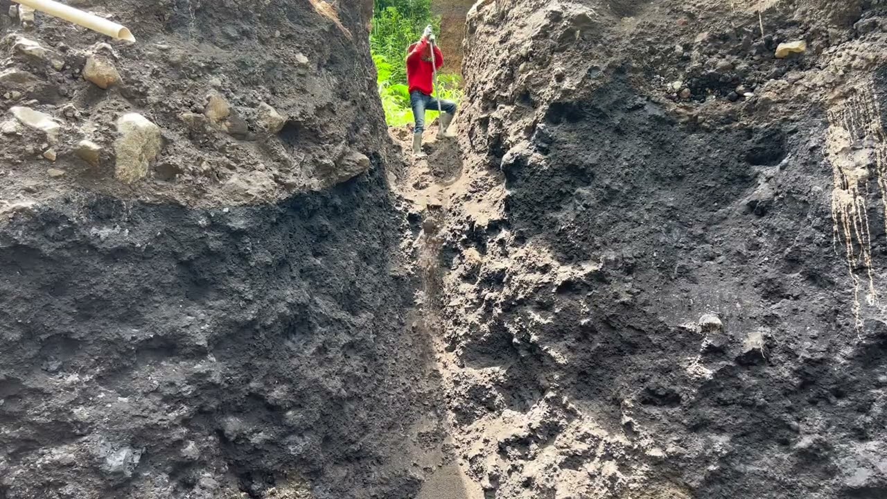 Mining volcanic sand
