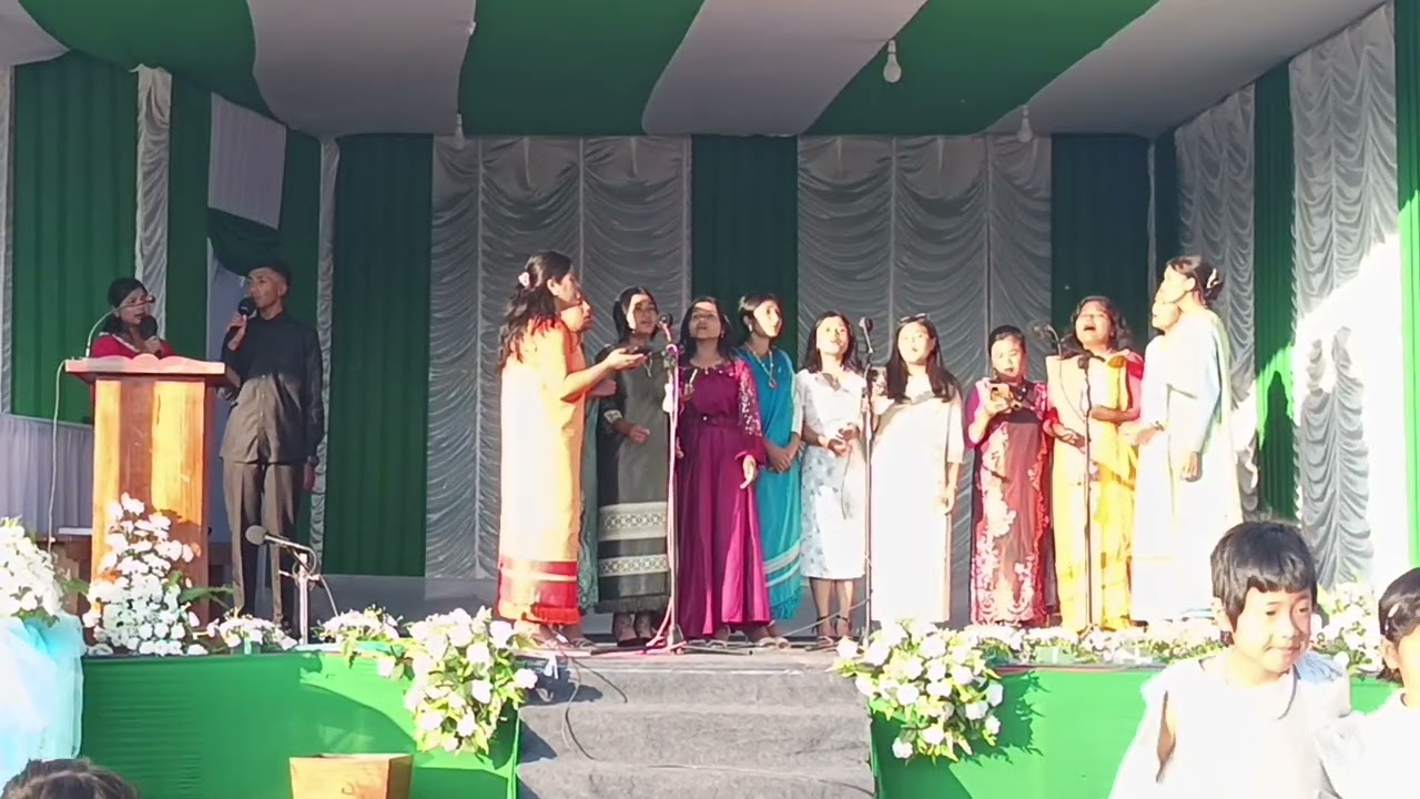 Katno Nga Kmen Ban Long Katholik | Choir from Rosa Mystica Church Laitryngew 
