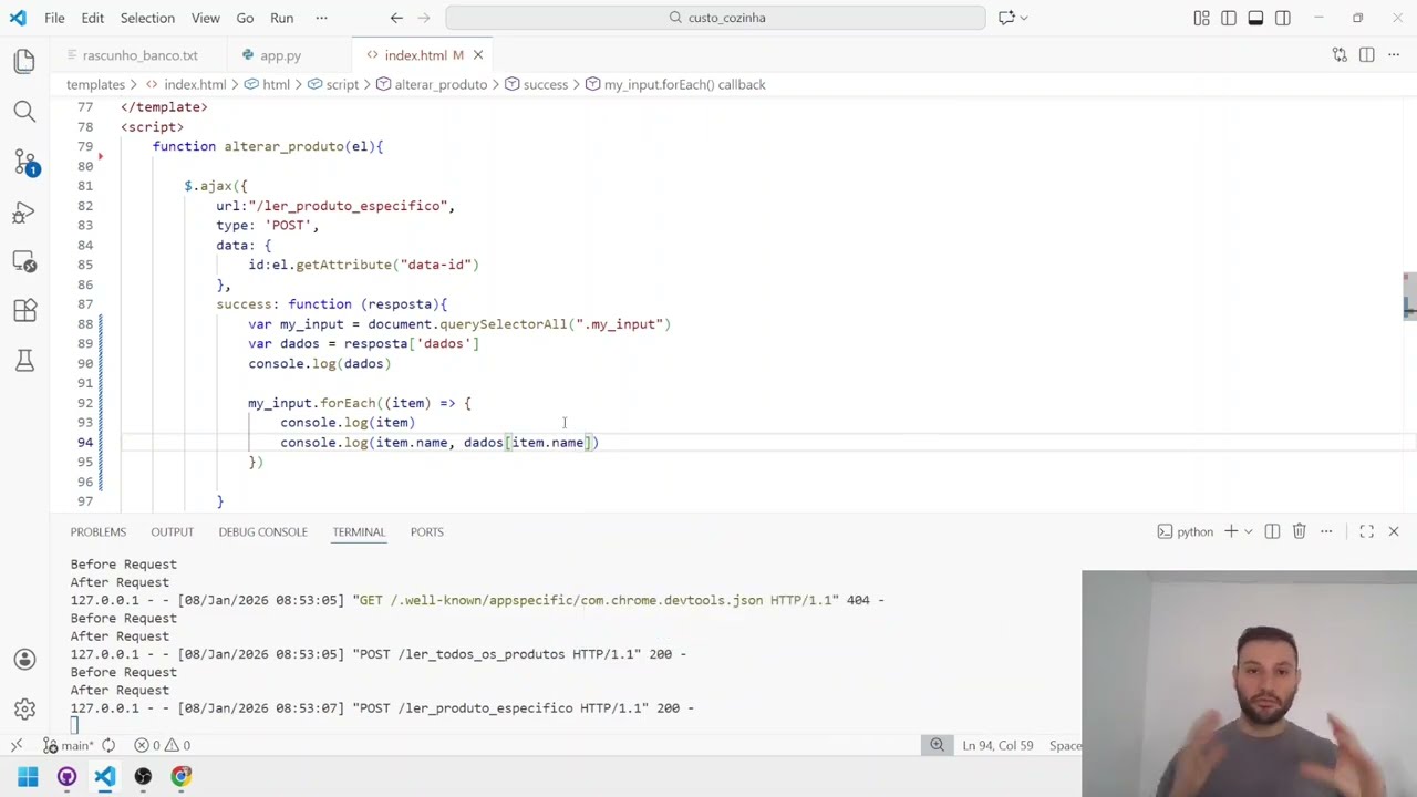 Aula 15 - Python, MySQL JavaScript