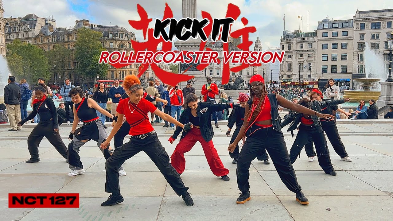 [KPOP IN PUBLIC | ROLLERCOASTER CHALLENGE] NCT 127 - KICK IT DANCE COVER | London