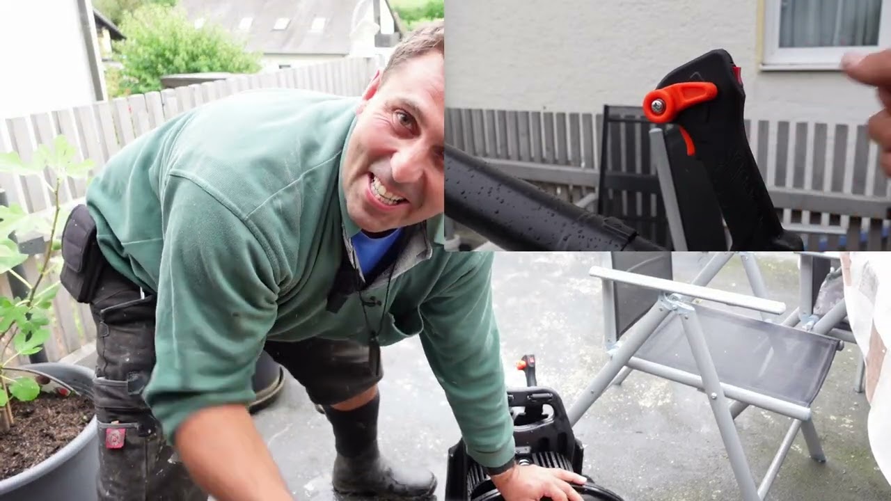 Da geht der Wind nichts als Luft? VEVOR Laubbläser Rucksack  2-Takt-Benzin-Laubbläser
