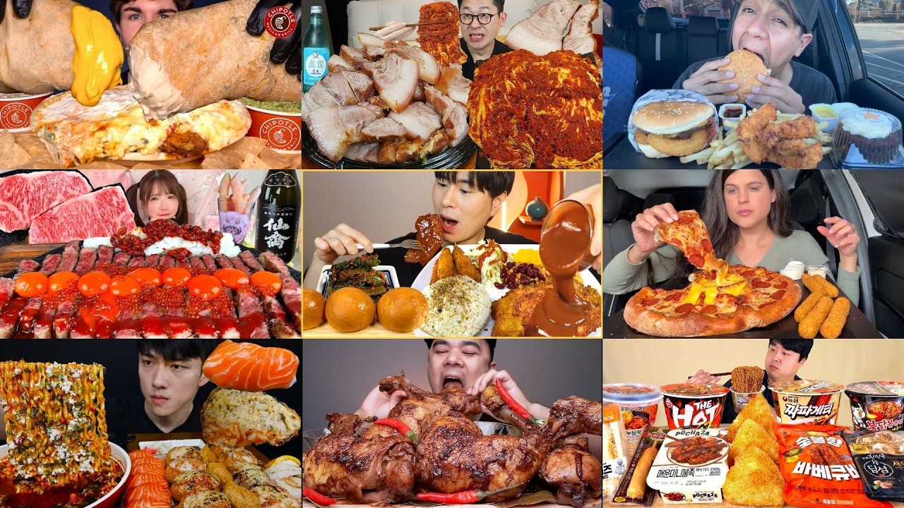 BEST MUKBANG ASMR Watching This Makes You Hungry | Yukichi 🐾