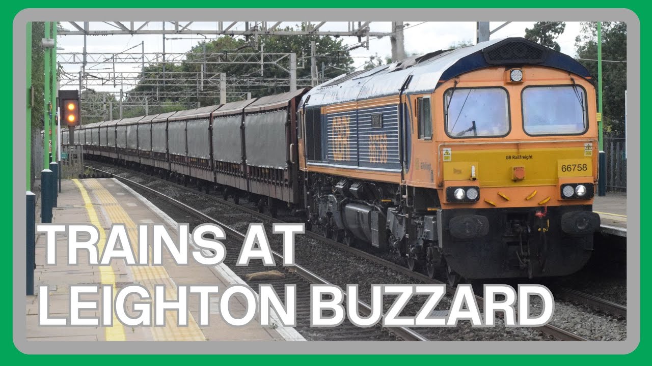 TRAINS at LEIGHTON BUZZARD (WCML/West Coast Main Line) - 12/09/2024