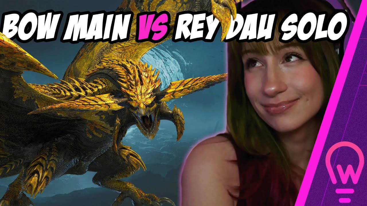 MONSTER HUNTER WILDS | Solo Bow Hunt Vs Rey Dau