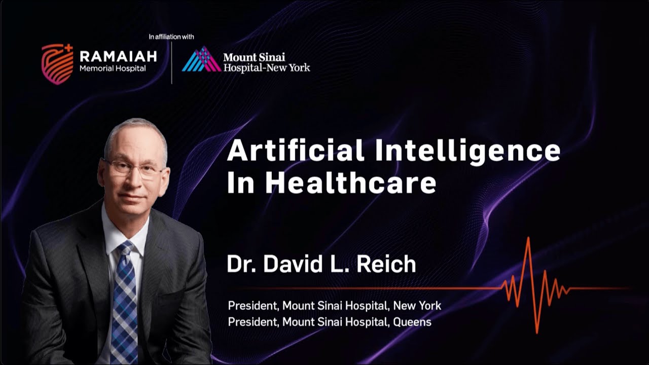 Artificial Intelligence in Healthcare | Dr. David L. Reich, President of Mount Sinai Hospital