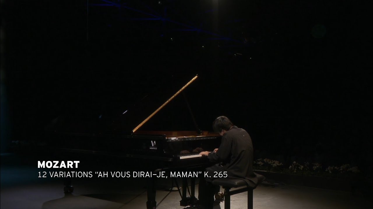 Mao Fujita - Mozart 12 variations in Ah vous dirais je maman k265