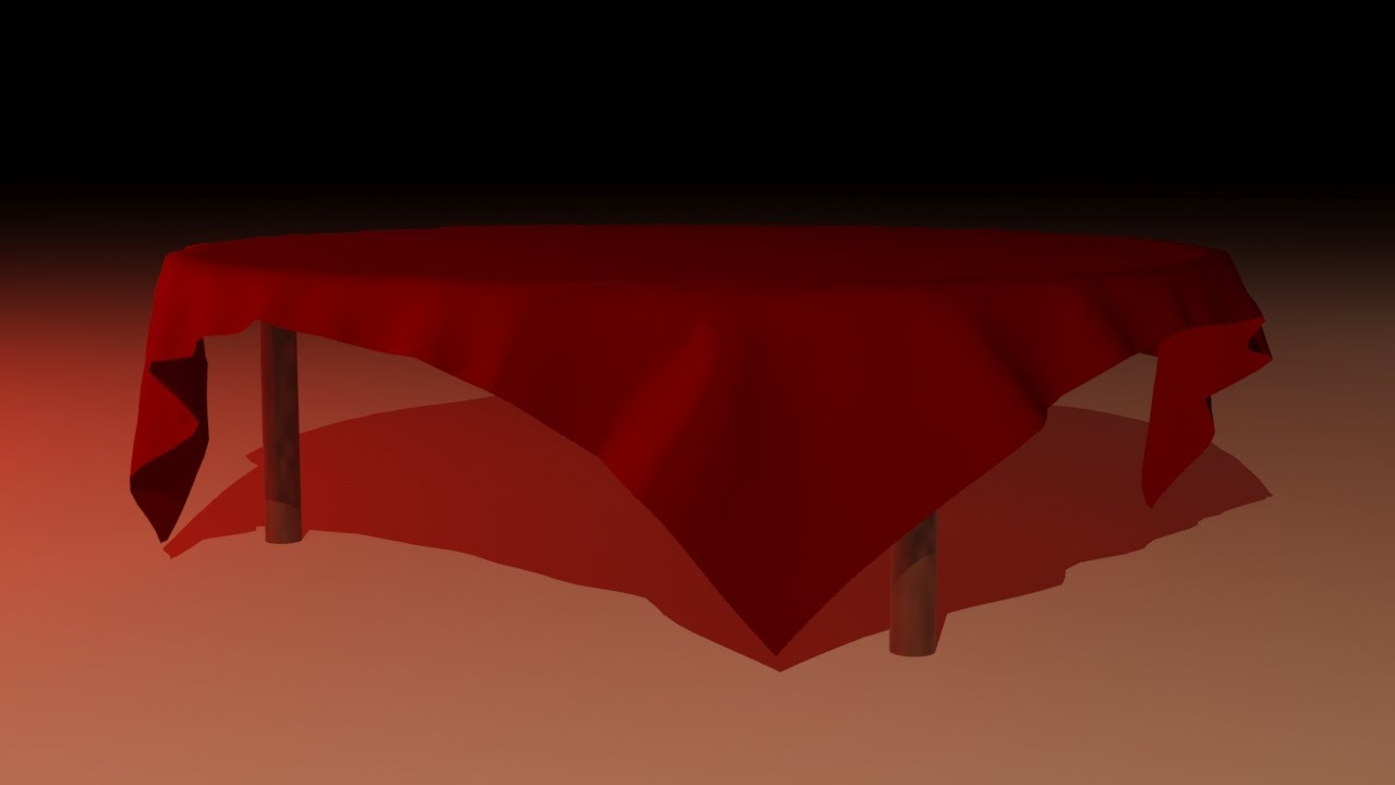 Modélisation et animation d'une nappe