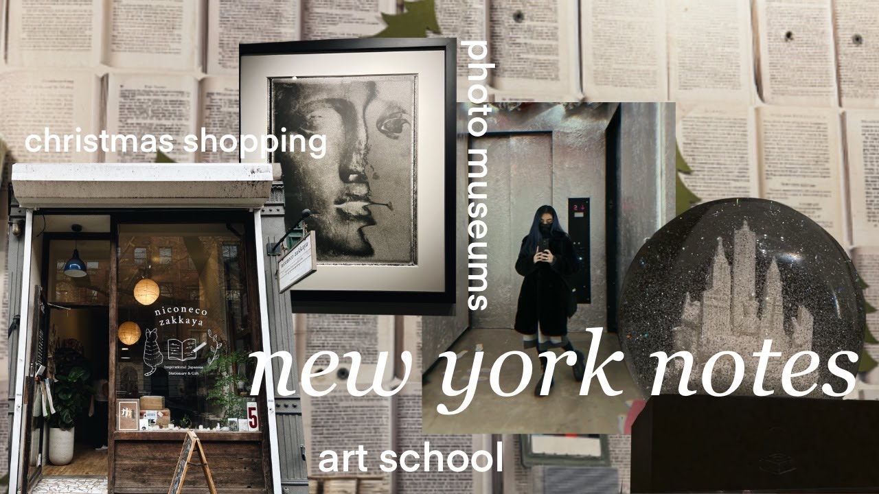 new york notes: museums, christmas shopping, senior thesis-VLOG_036