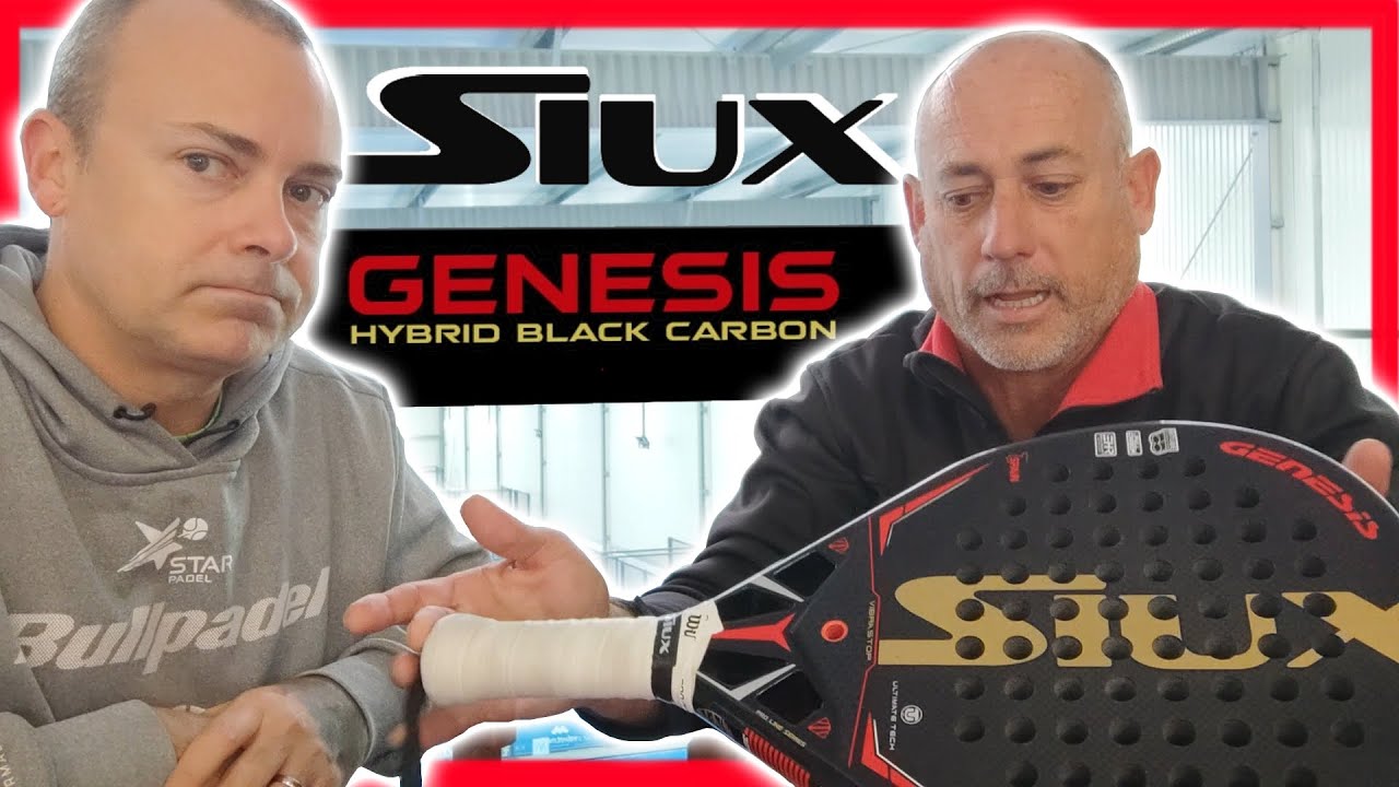 ✅ PROBAMOS la pala SIUX Genesis Hybrid Black Carbon #PADEL #SIUX #SIUXGENESIS