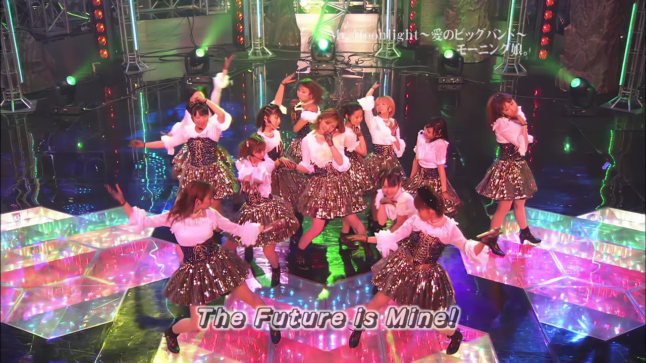 Morning Musume [2002.01.12] Mr  Moonlight ~Ai no Bigband~ (Mr.Moonlight 〜愛のビッグバンド〜) (MUSIX) [4K AI]
