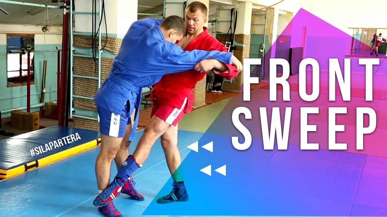 2 options - Sasae-tsurikomi-ashi or Sweep under one leg. Sambo academy #sambo #bjj #judo #grappling