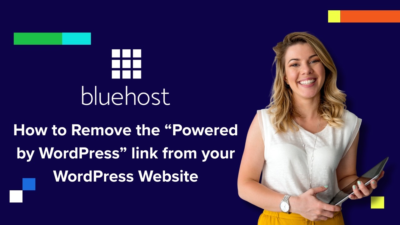 How to Remove the “Powered by WordPress” link from your WordPress Website