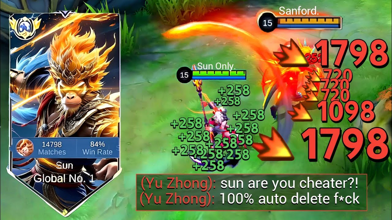 NEW BEST SUN LIFESTEAL & DAMAGE TRICK TO DOMINATE 100% SURE WIN (please try)