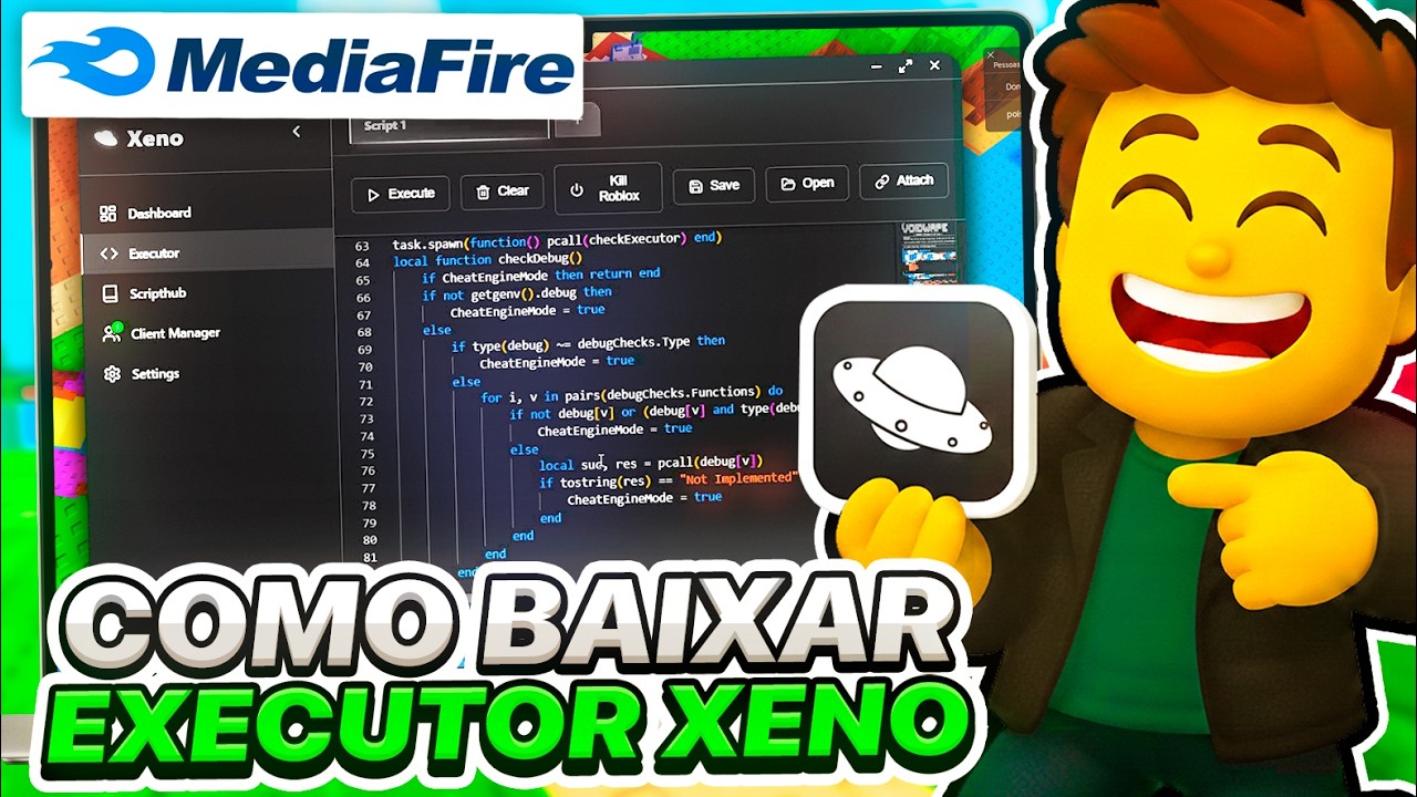 ✅ EXECUTOR XENO PARA PC SEM KEY ATUALIZADO PARA ROBLOX - LINK DIRETO MEDIAFIRE 2026