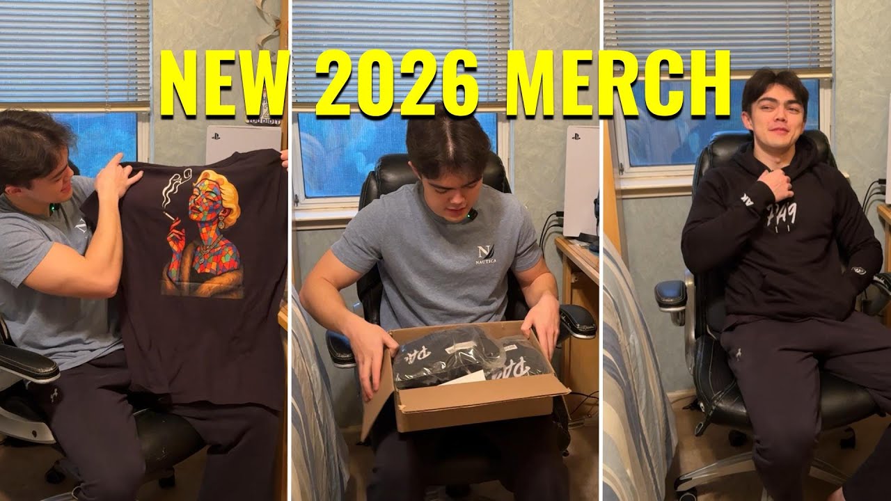 NEW Merch Unboxing of 2026!
