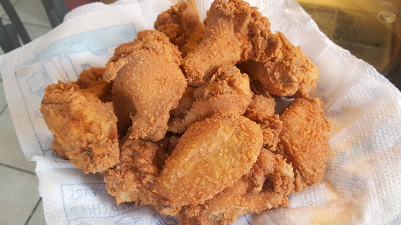 Как приготовить жареные куриные крылышки