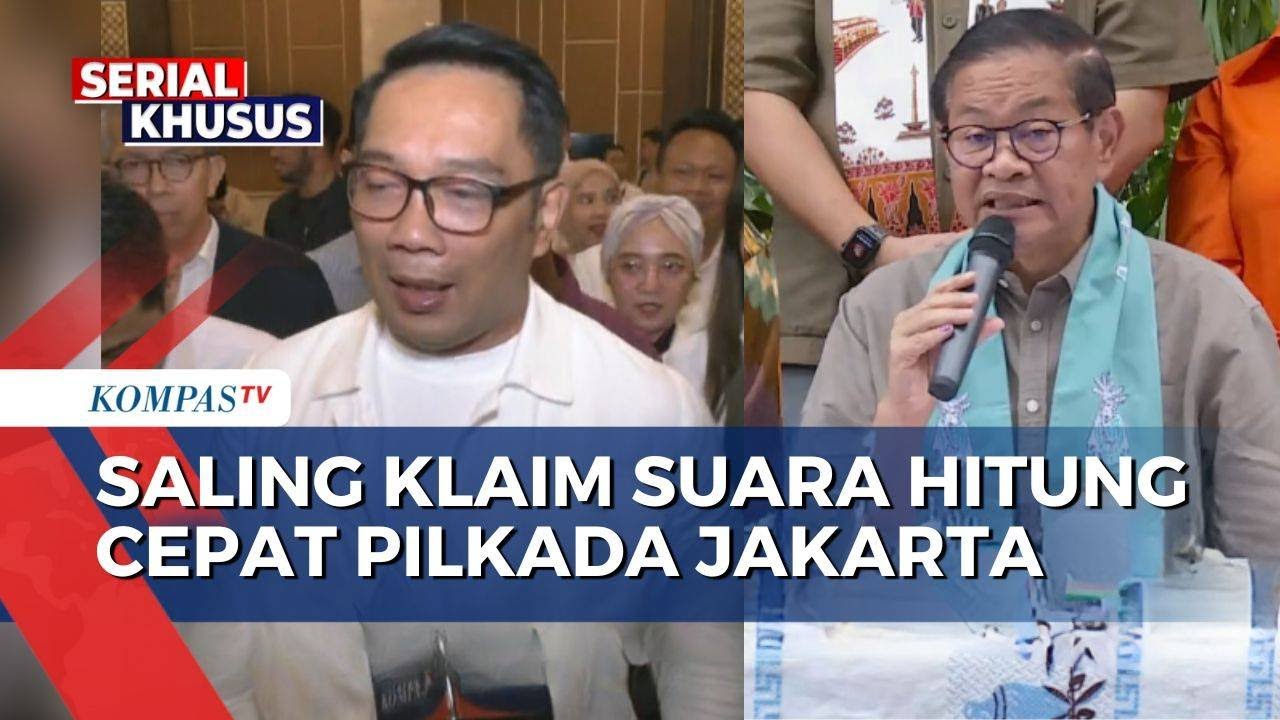 Ridwan Kamil dan Pramono Anung Miliki Pendapat Berbeda, Pilkada Jakarta 1 atau 2 Putaran?